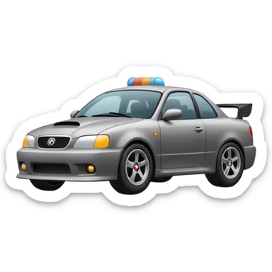 Car drifting sticker