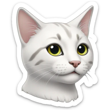 Kackende katze sticker