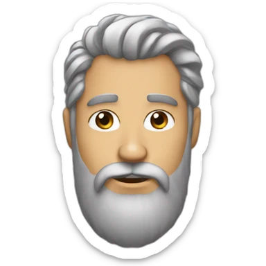 unlimited beard sticker