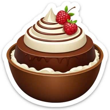 chocolate bingsu sticker