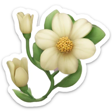 beautiful flower sticker