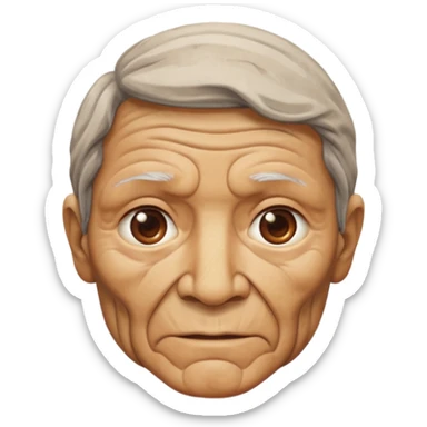 a thousand wrinkles sticker