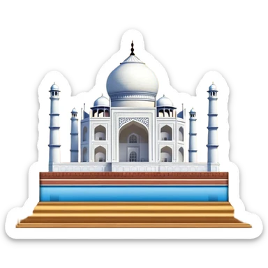 Taj Mahal  sticker