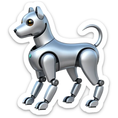 Robots Dog sticker