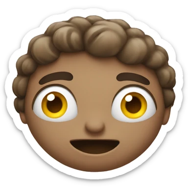 wondering and feeling amazed sticker