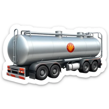 Fuel tanker sticker