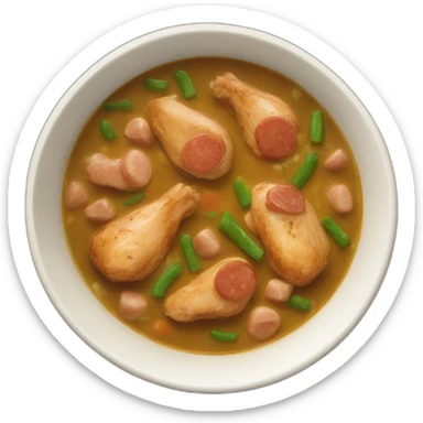 bowl-of-chicken-and-sausage-gumbo sticker