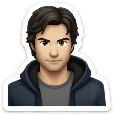 damon salvatore  sticker