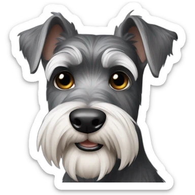 Schnauzer sticker