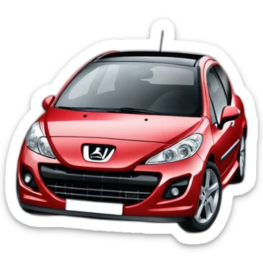 Peugeot 207 RC sticker