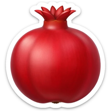 pomegranate is a fruit in the section sticker