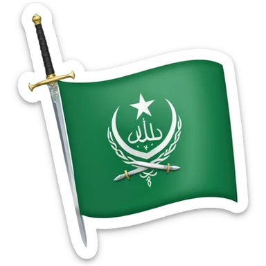 Saudi Arabia flag sticker