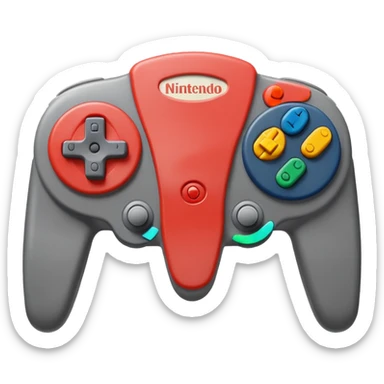 Nintendo 64 sticker