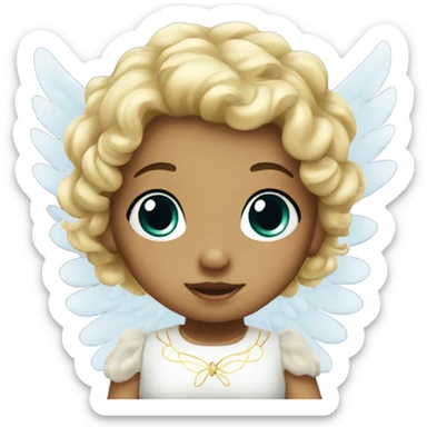 little princess Angel cute  sticker