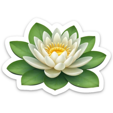 water liy sticker