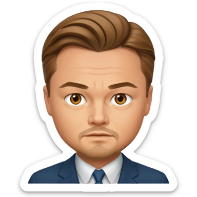 Leonardo Dicaprio sticker