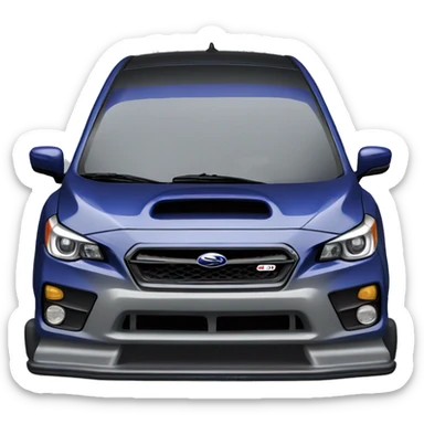 Subaru wrx sti sticker