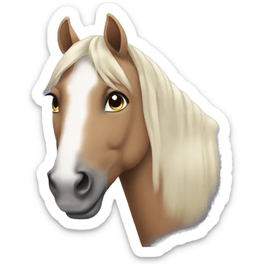 Horse sticker