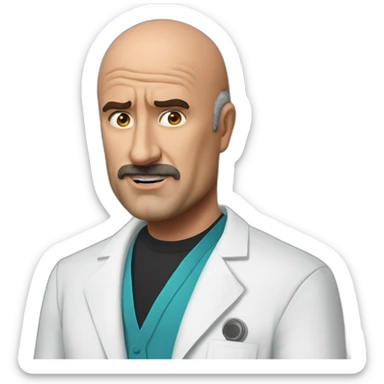 dr phil cosplay kill tony sticker