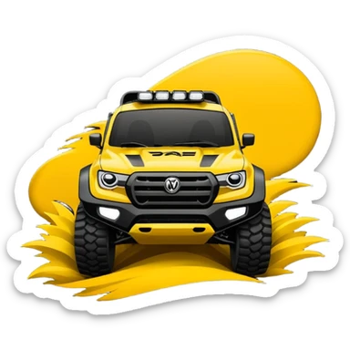 Logo Dakar gara sticker