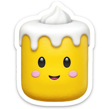 peeps mashmelow sticker