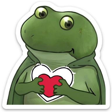 breaking a heart in half sticker