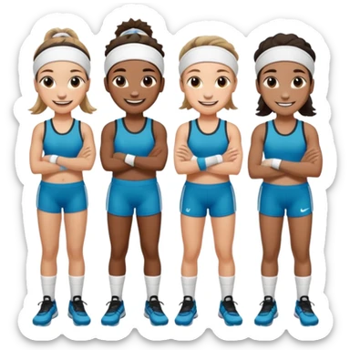 Wacky Warm-Up Day Show off your craziest pre-game look: wild socks, headbands, sweatbands, and practice gear. sticker