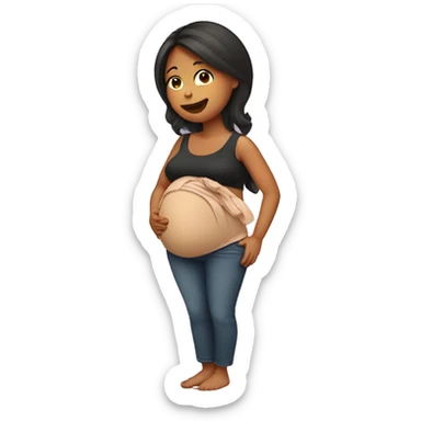 Pregnant  sticker