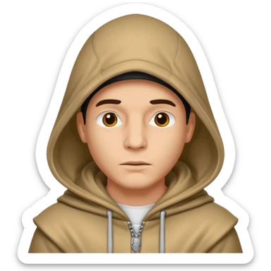 King von in nape hod sticker