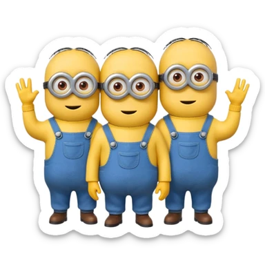 Minions sticker