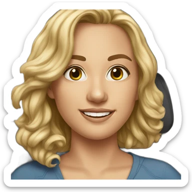 Brie vandecamp sticker