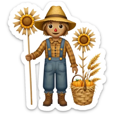 scarecrow sticker