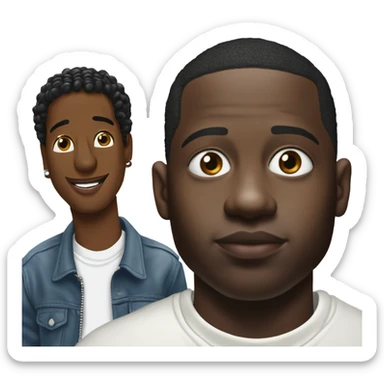 Lil durk and lil yachty sticker