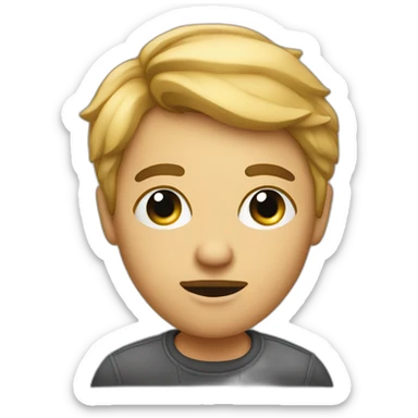 graphic designer in the air with a swollen eye sticker