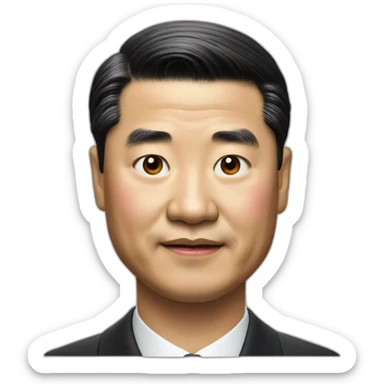 president xi sticker