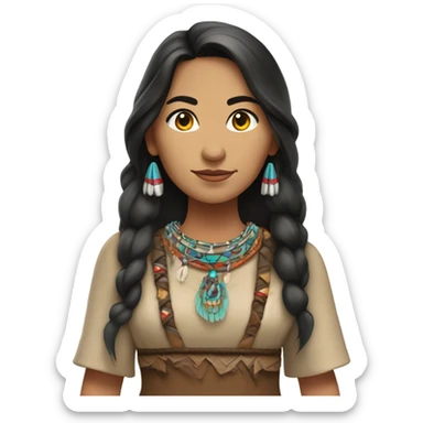 Pocahontas  sticker