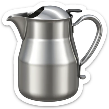 inox Milk pitcher

 sticker
