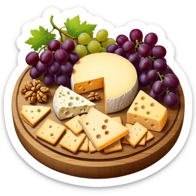 Cheeseboard sticker