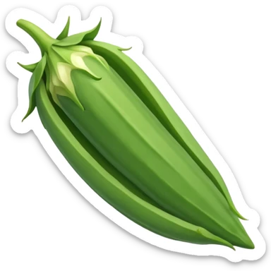 Okra sticker