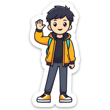 Aesthetic popular sticker