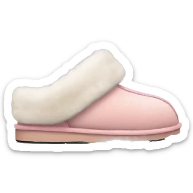 light pink ugg slippers  sticker
