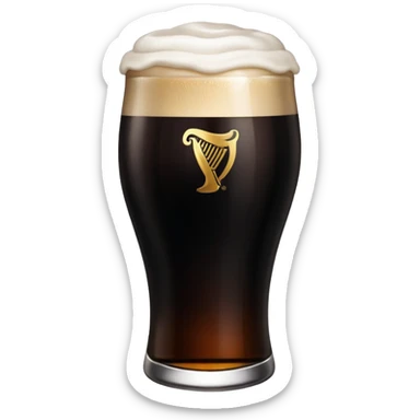 pint of guinness sticker