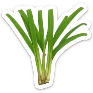 lemongrass emoji sticker