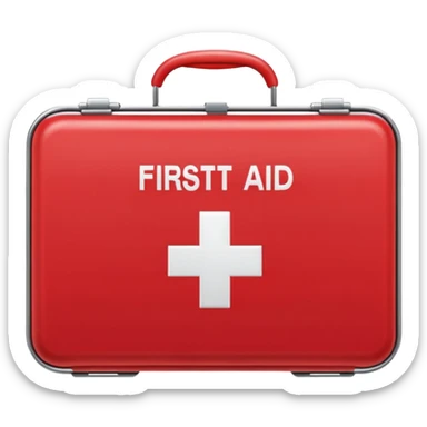 First Aid Kit sticker