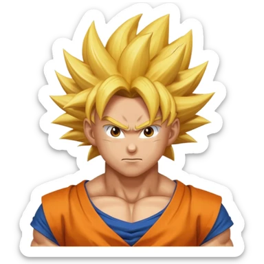 Dragon Ball z sticker
