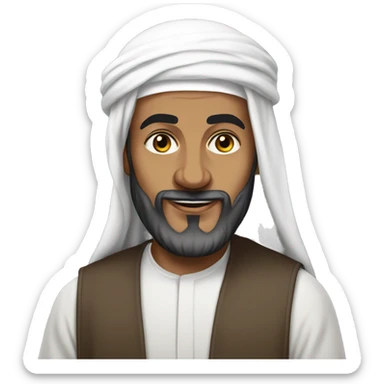 Sheikh Muhammad' sticker