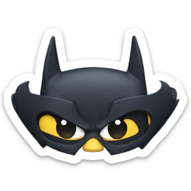 Cartoon batman sticker