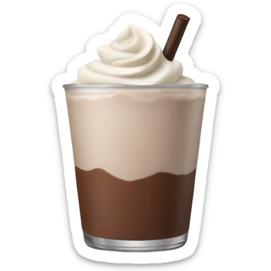 CHOCOLATE MILKSHAKE  sticker