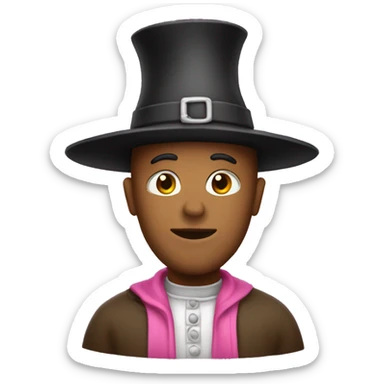 Pink Pilgrim sticker