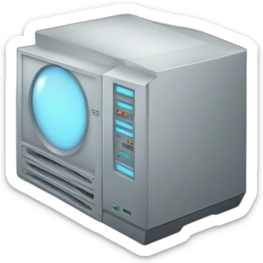 Computer server communicating with network sticker